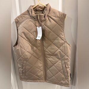 Men's Tan Vest- Good fellow and co